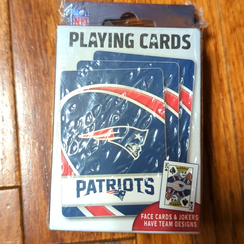 Patriots Playing Cards 2 pack
